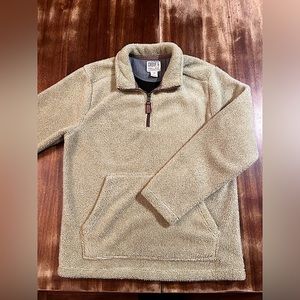 Tan Zip Up Sweater - Men’s